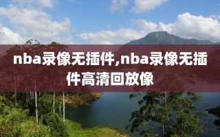 nba录像无插件,nba录像无插件高清回放像