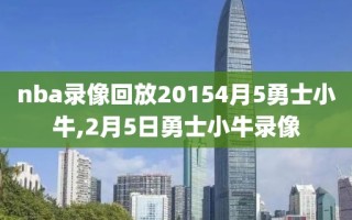nba录像回放20154月5勇士小牛,2月5日勇士小牛录像