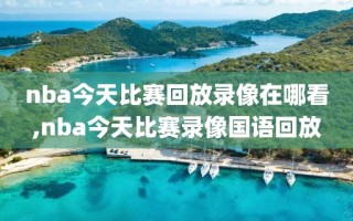 nba今天比赛回放录像在哪看,nba今天比赛录像国语回放