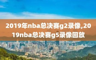 2019年nba总决赛g2录像,2019nba总决赛g5录像回放